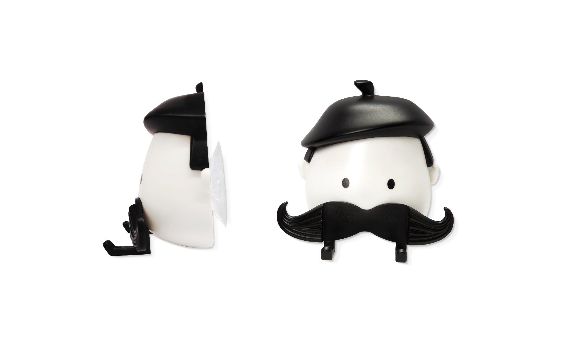 Peleg Design Mr. Razor, holder til barberskraber - sort/hvid - Bahne